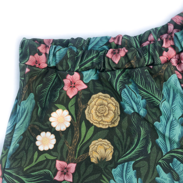 Women’s Vintage Floral High-waisted Shorts