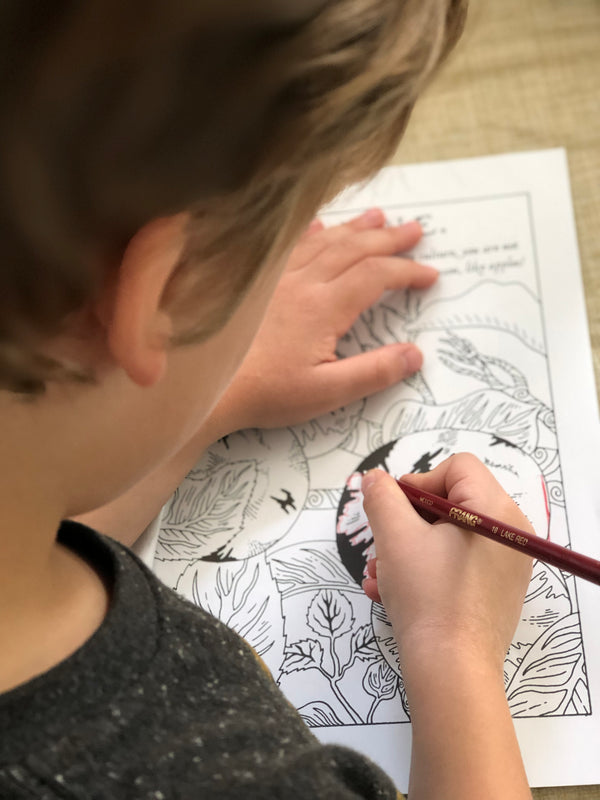 Spokane Alphabet Coloring Book - Digital Copy