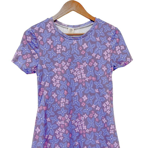 Women's Deconstructed Lilac A-Line Dress