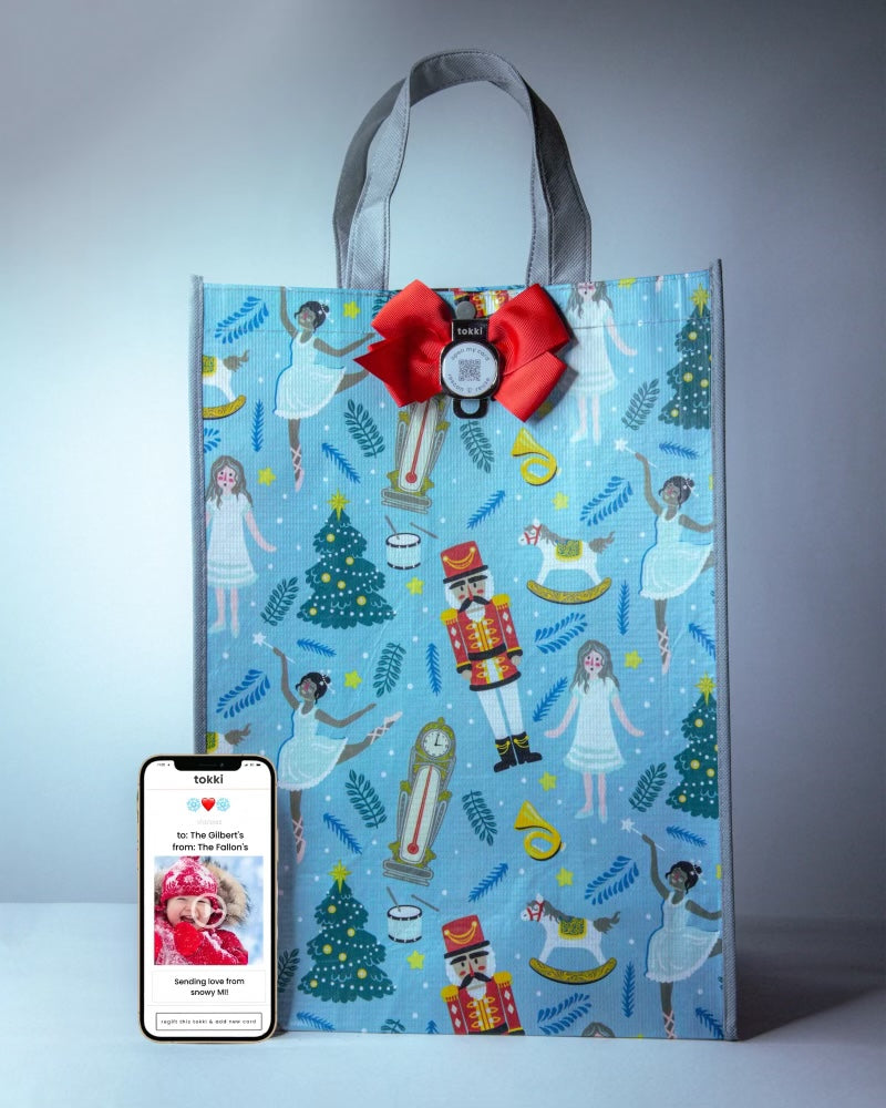 Nutcracker - QR Card + Large Gift Bag