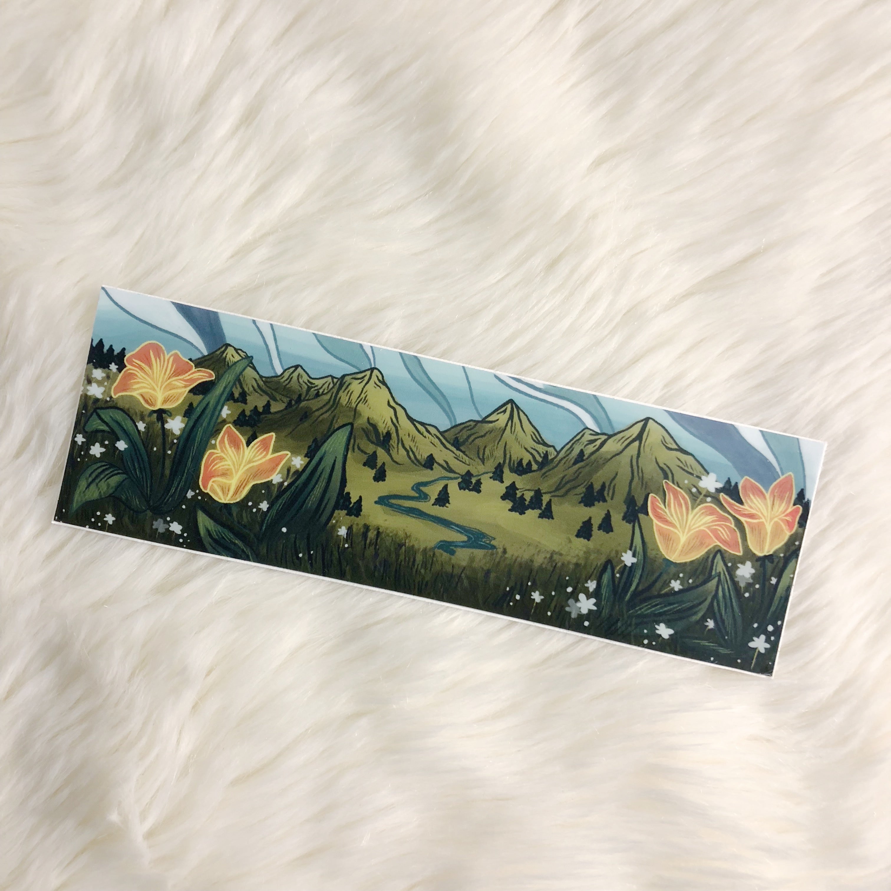 Green Mountains Sticker