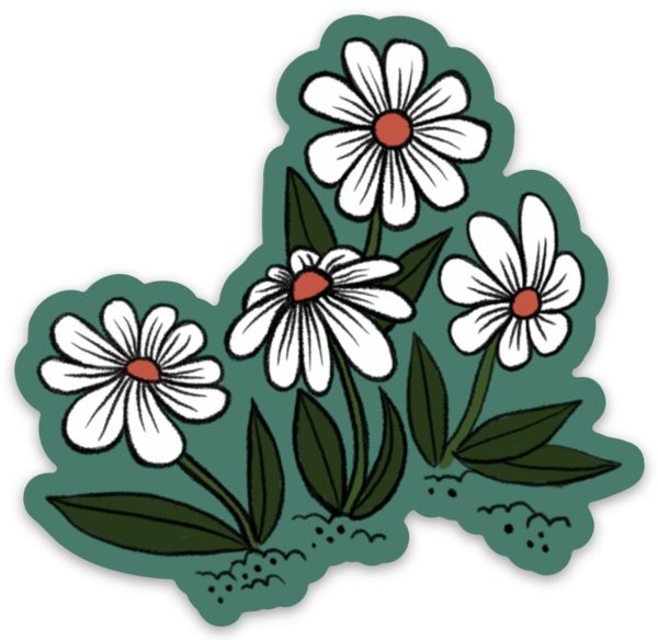 Floral 003 Sticker