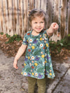 Children's Blue Spring Tunic Dress