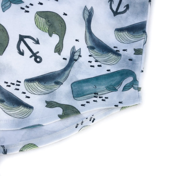 Women’s Whimsical Whales Summer Tank
