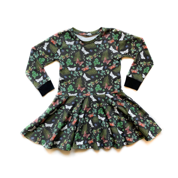 Toddler PNW Moth Twirl Dress