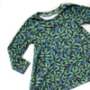 Toddler Lush Leaves Long Sleeve Tunic Dress