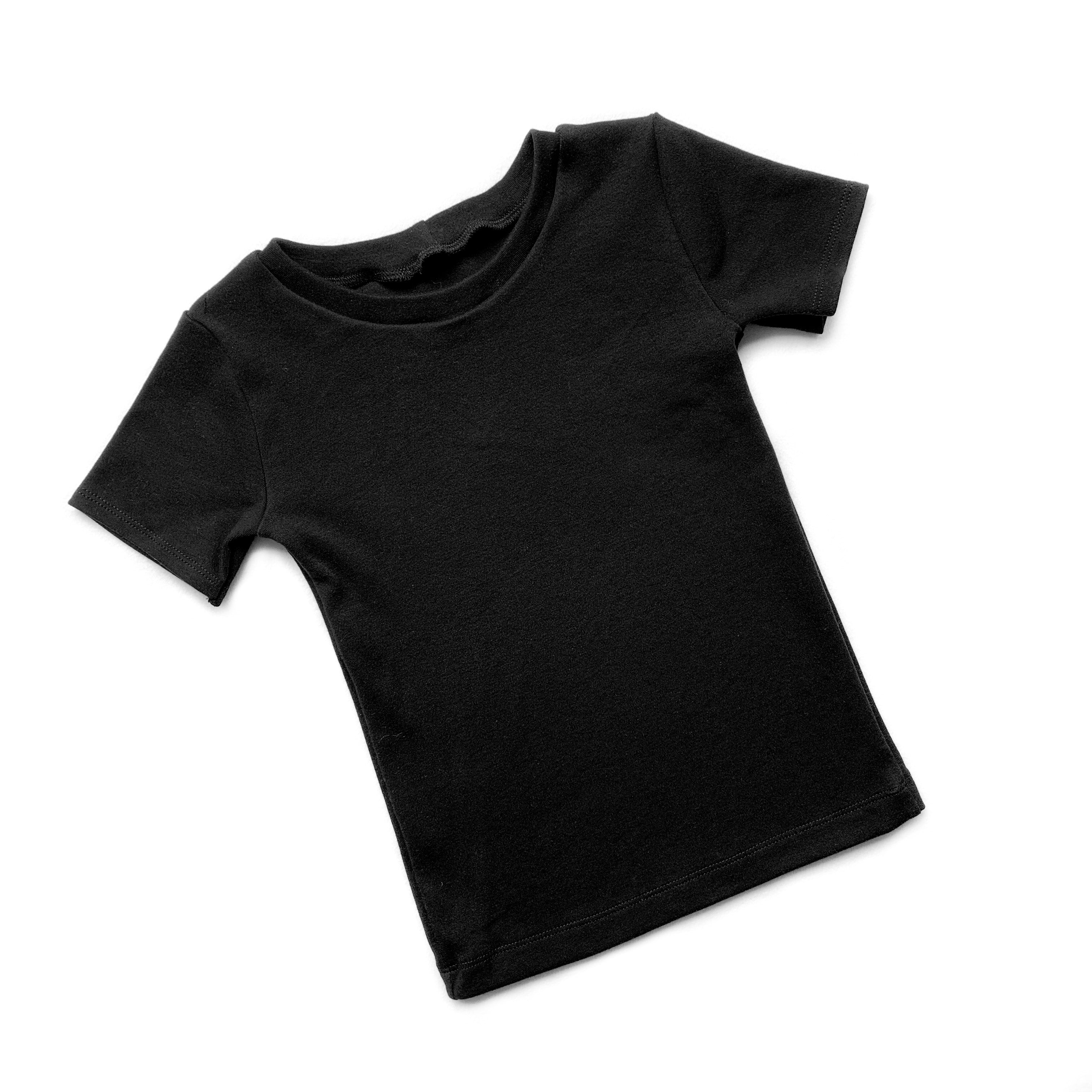 Toddler Basic Black Shirt