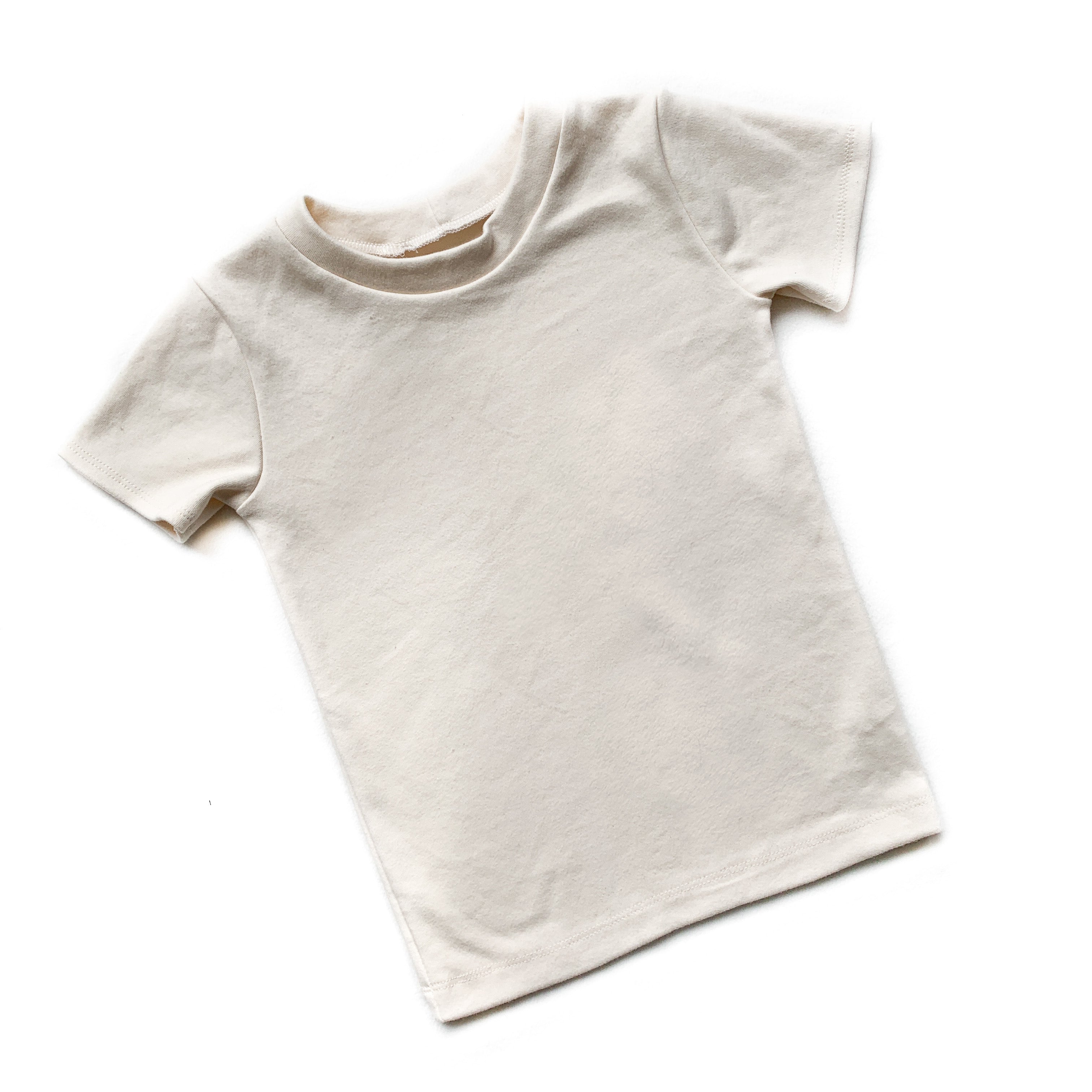Kids Basic Cream Shirt