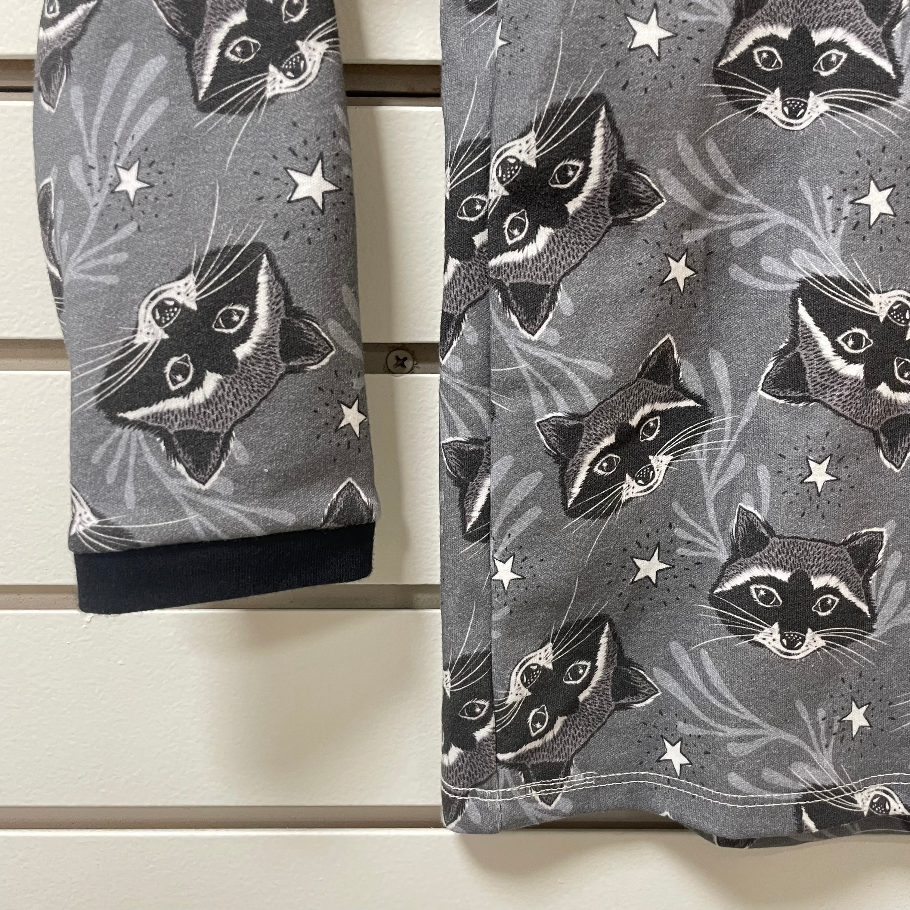 Children's Starry Raccoon Long Sleeve Shirt