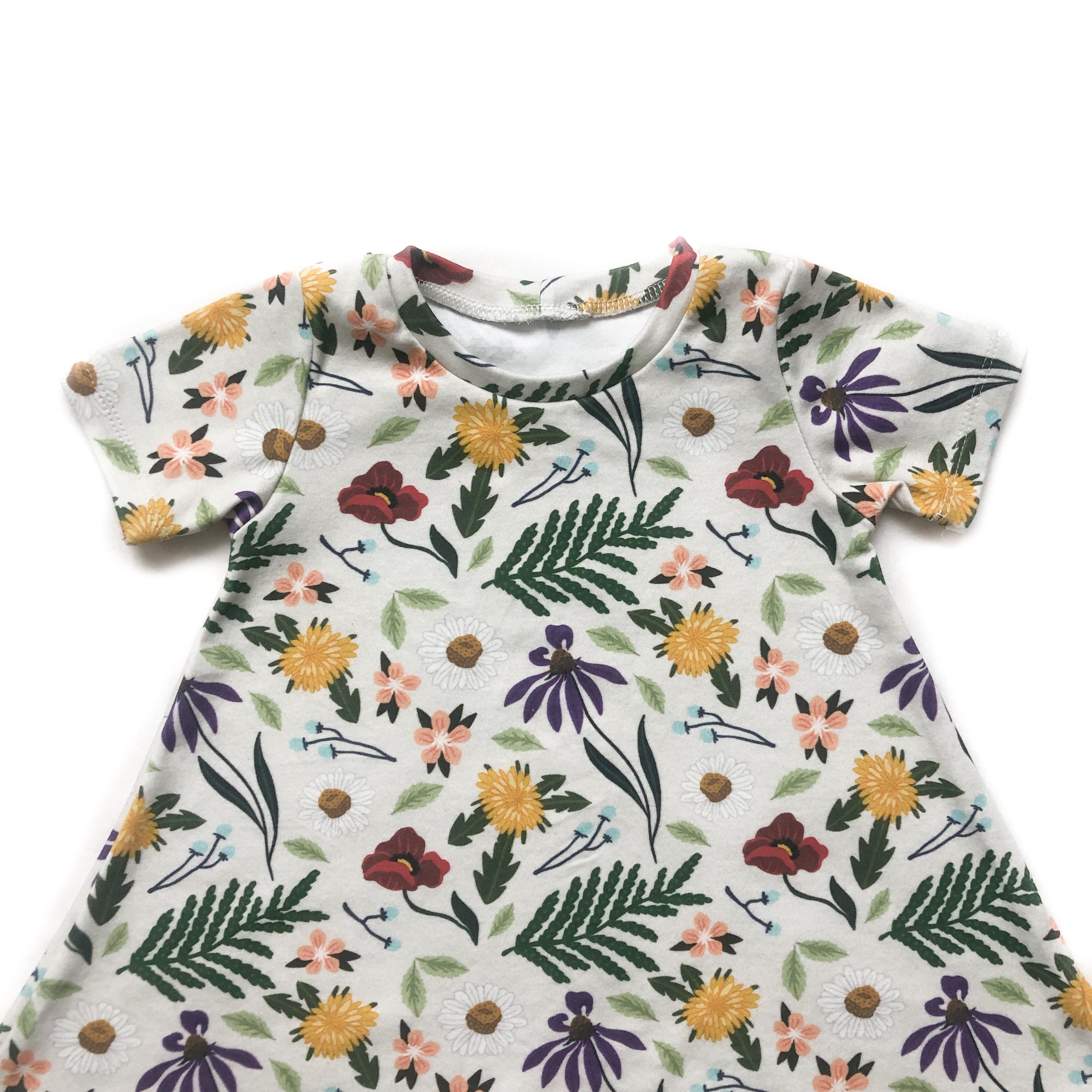 Baby Cream Spring Twirl Dress