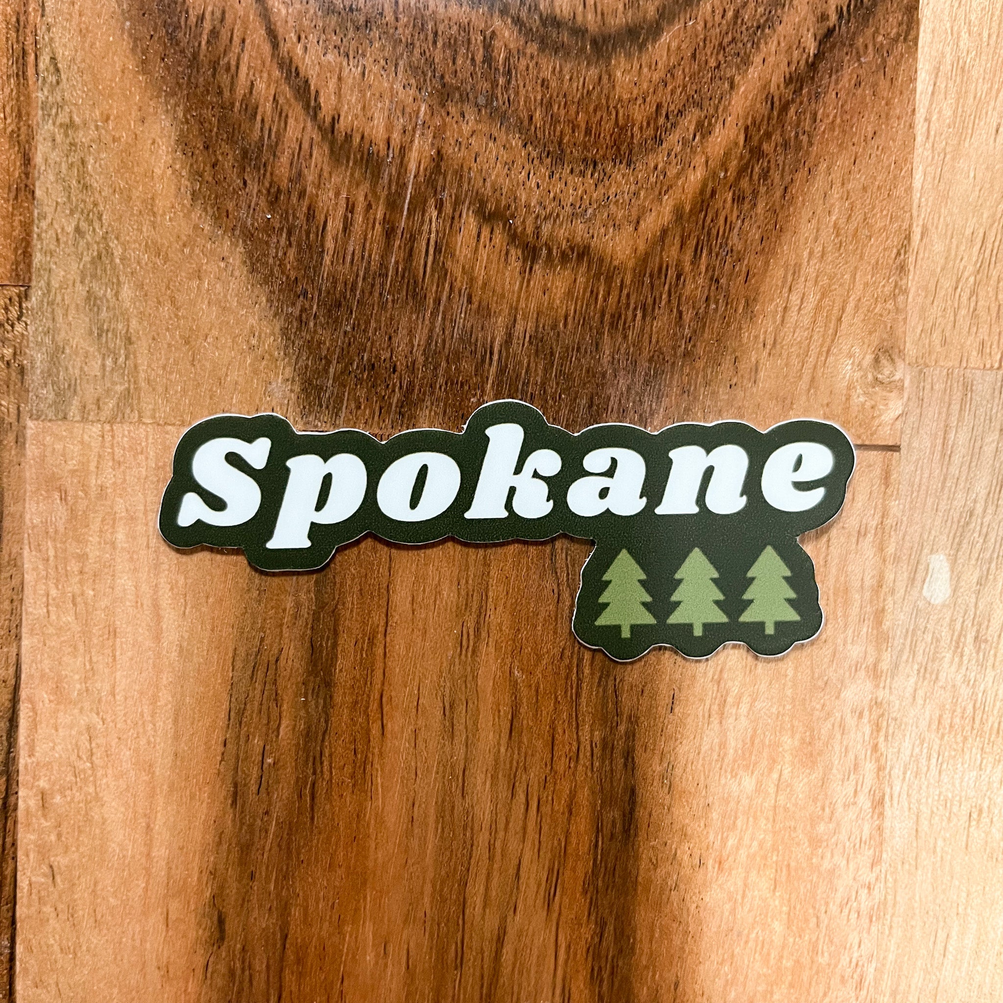 Spokane + Trees Sticker