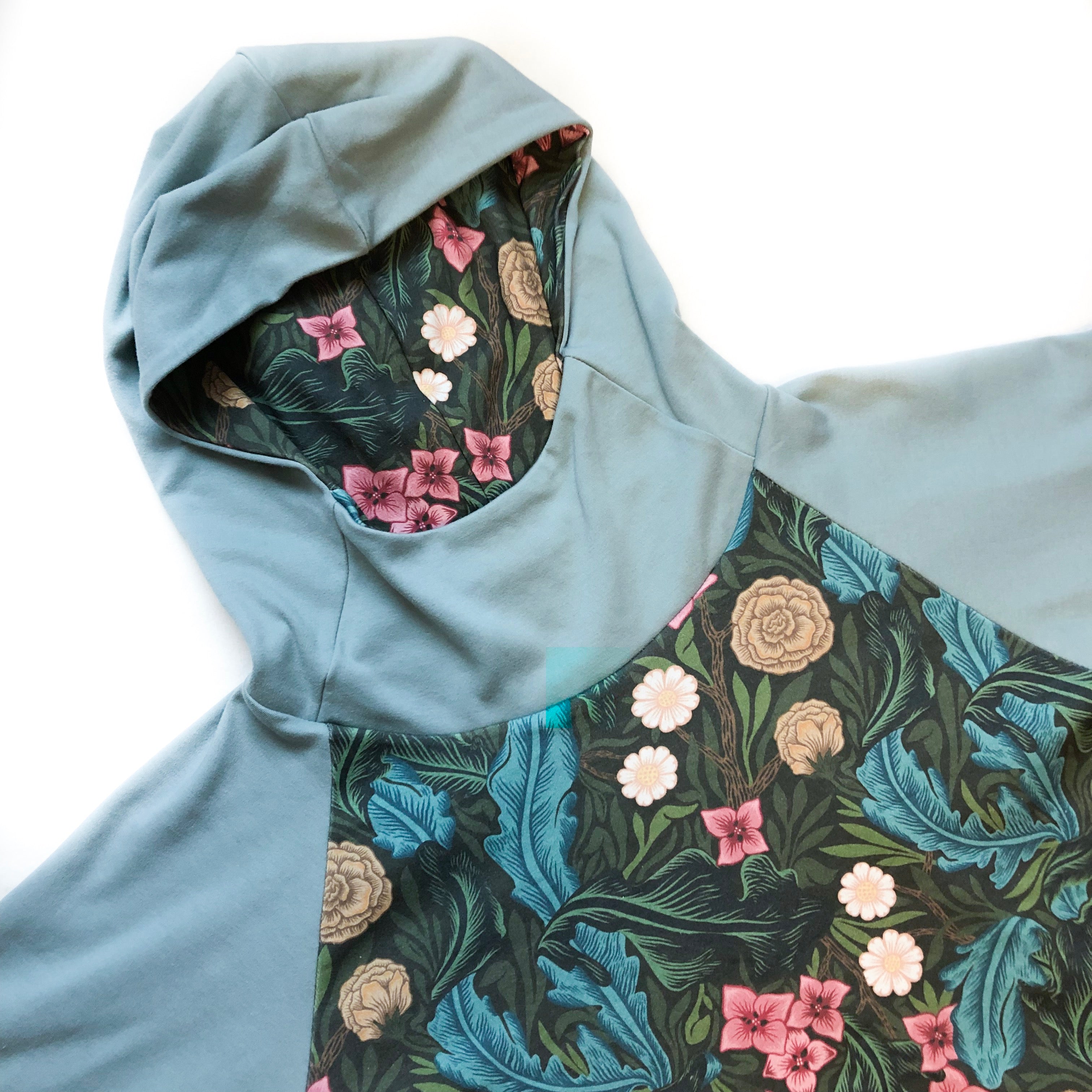 Women's Vintage Floral Hoodie